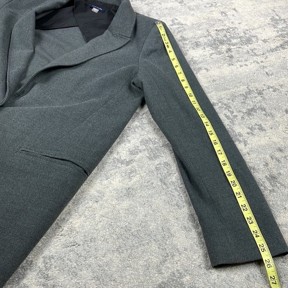 Tommy Hilfiger Womens Blazer Suit Jacket Gray Career Single Button Sz 16 - Picture 7 of 10